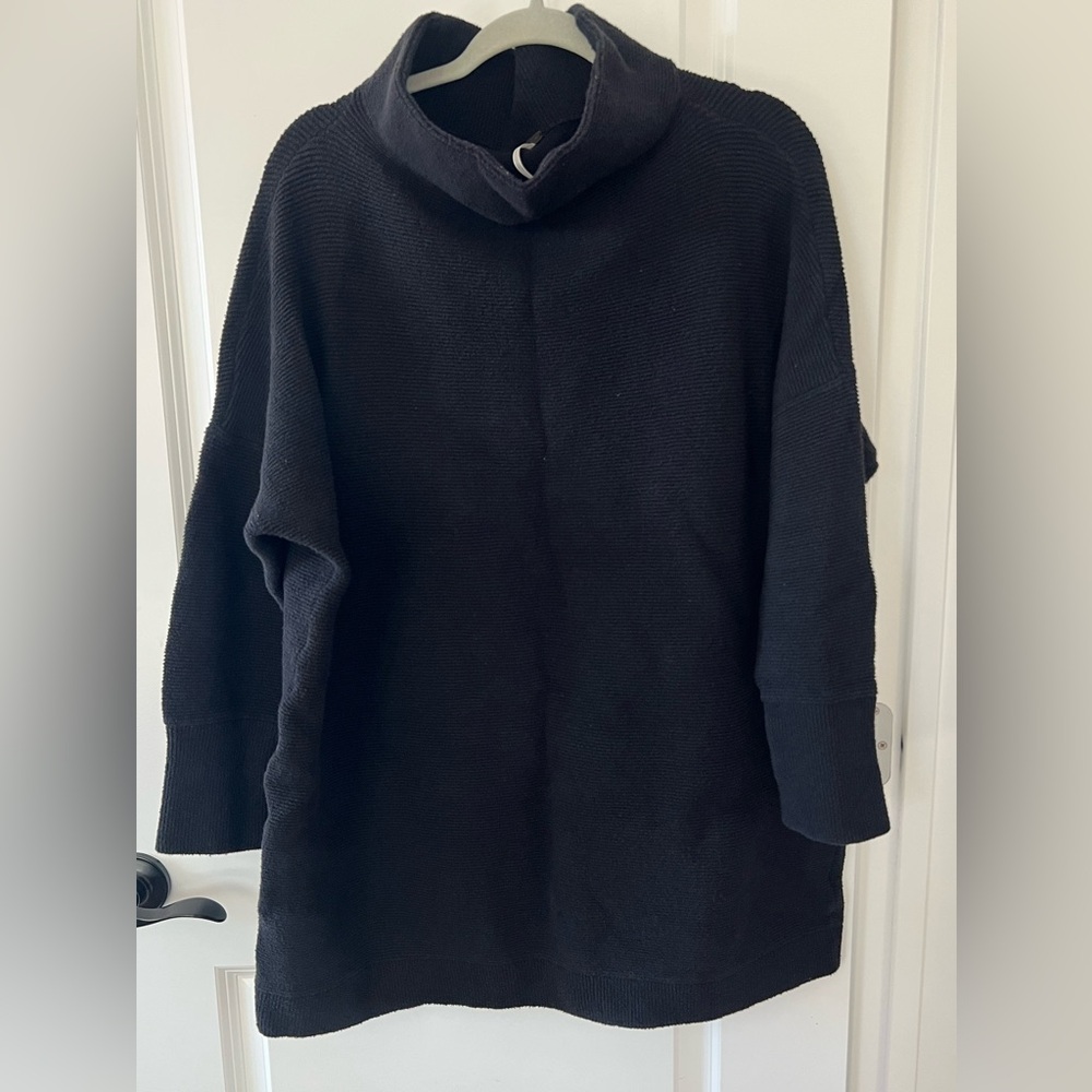 Free People Ottoman Slouchy Tunic - black - XL